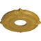 Ekena Millwork Attica Ceiling Medallion (Fits Canopies up to 3 1/2"), 12 3/4"OD x 4"ID x 1/2"P, Iridescent Gold CM12ATIGS - alternate 4